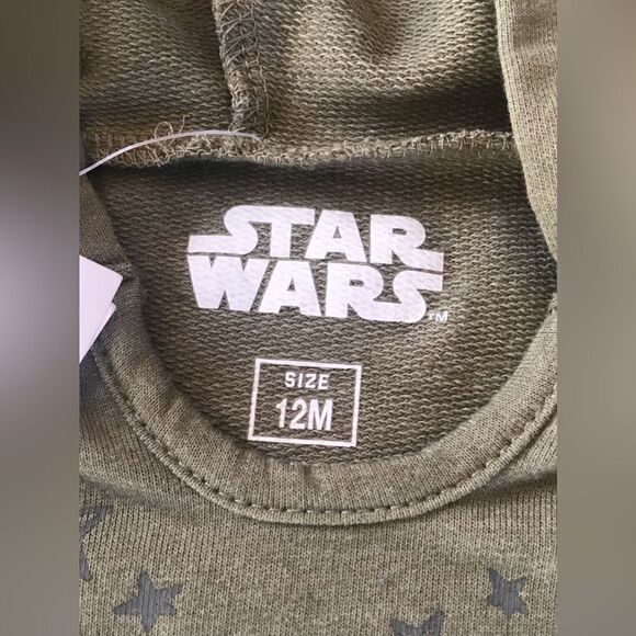 NWT … STAR WARS “Size: 12 Months” The Force Is Strong With This Child Ou… - Picture 4 of 5